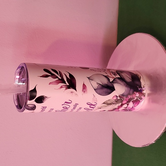 20 Oz. Stainless Steel "To The World You Are A Mother ..." Tumbler - Picture 3 of 7